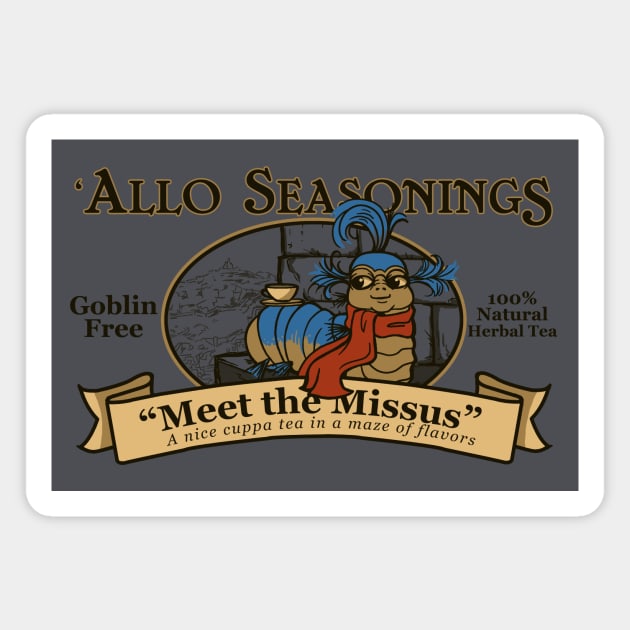 'All Seasonings Magnet by KHallion